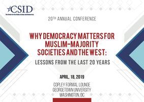 Csid Logo - CSID's 20th Annual Conference: Why Democracy Matters for Muslim ...