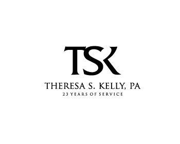 TSK Logo - Logo design entry number 63 by grafikus. THERESA S. KELLY, PA logo