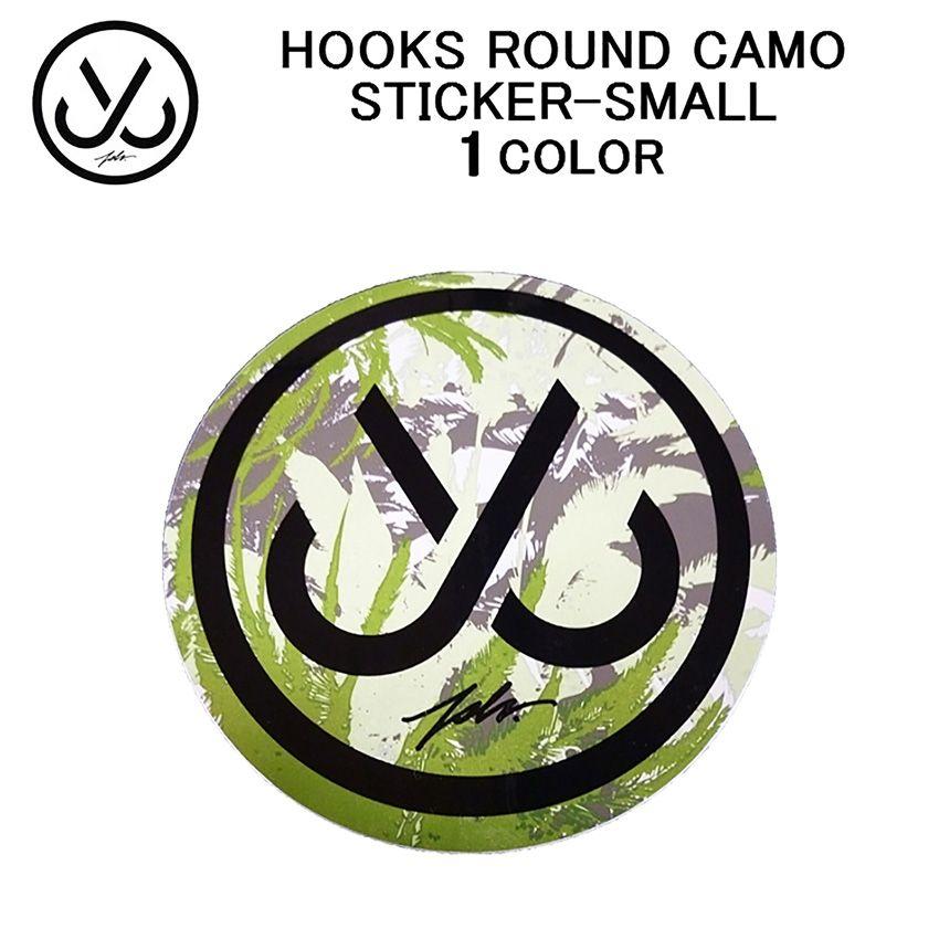 Jslv Logo - JSLV (JAS live) HOOKS ROUND CAMO STICKER-SMALL