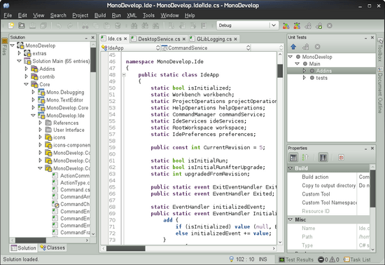 MonoDevelop Logo - What's new in MonoDevelop 2.4 | MonoDevelop