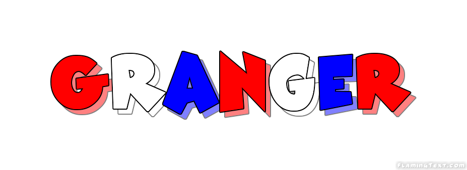 Granger Logo - United States of America Logo | Free Logo Design Tool from Flaming Text