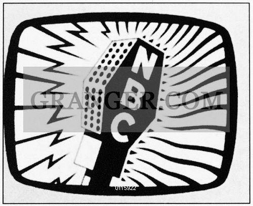 Granger Logo - Image of TELEVISION: NBC LOGO, 1943. Used In Television