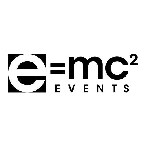 MC2 Logo - E=mc2 Events Logo Audio Visual