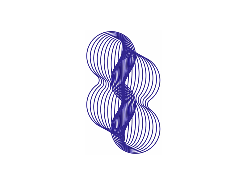 Research Logo - S, spine nerves, infinity, medical research logo by Alex Tass, logo