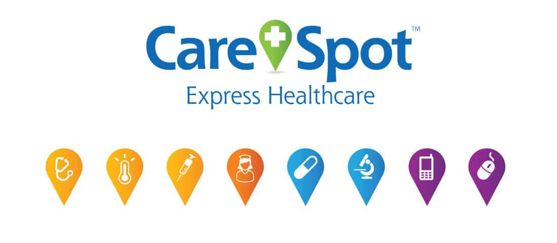 CareSpot Logo - Putting CareSpot on the Map | LUCKIE