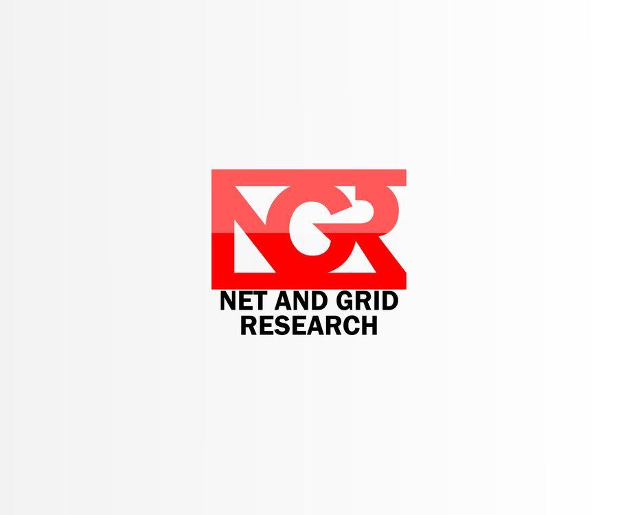 Research Logo - Entry #360 by Hiagon for Net and Grid Research Logo Design | Freelancer