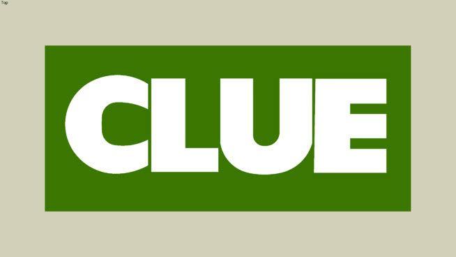 Clue Logo - Clue Logo | 3D Warehouse