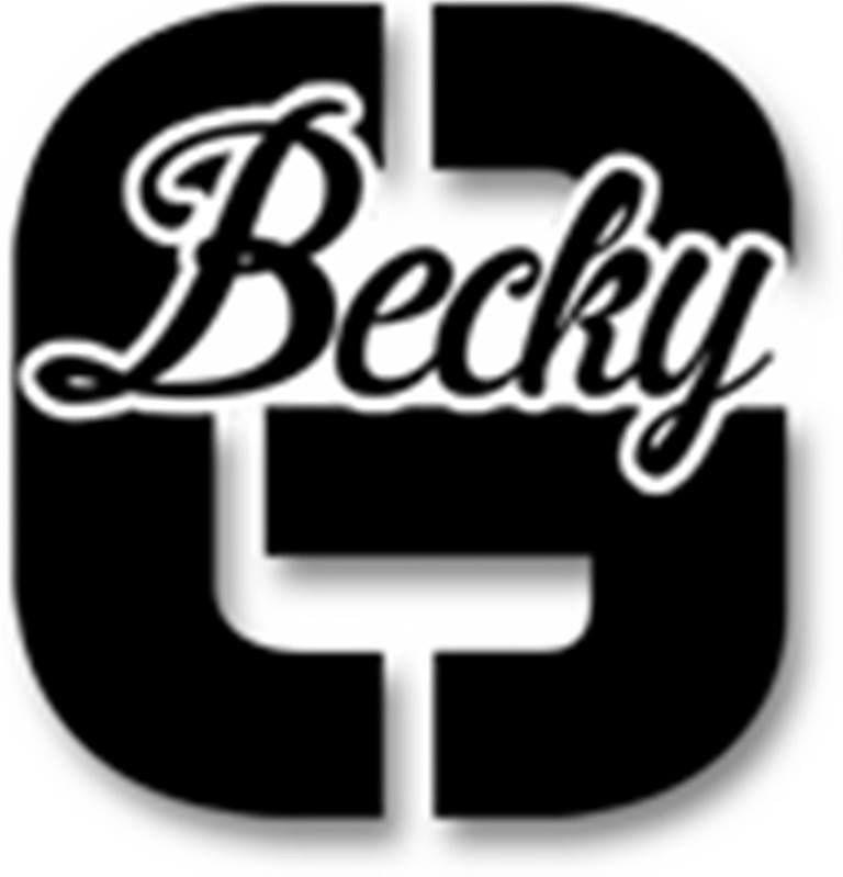 Becky Logo - Becky G. logo. BECKY G. Becky g shower, Becky g, Bella thorne