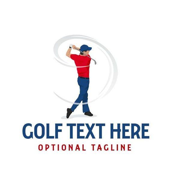 Golfer Logo - Golf Logo, Golfer Logo, Golf Business Logo, Premade Logo, Custom Logo, Logo  Design