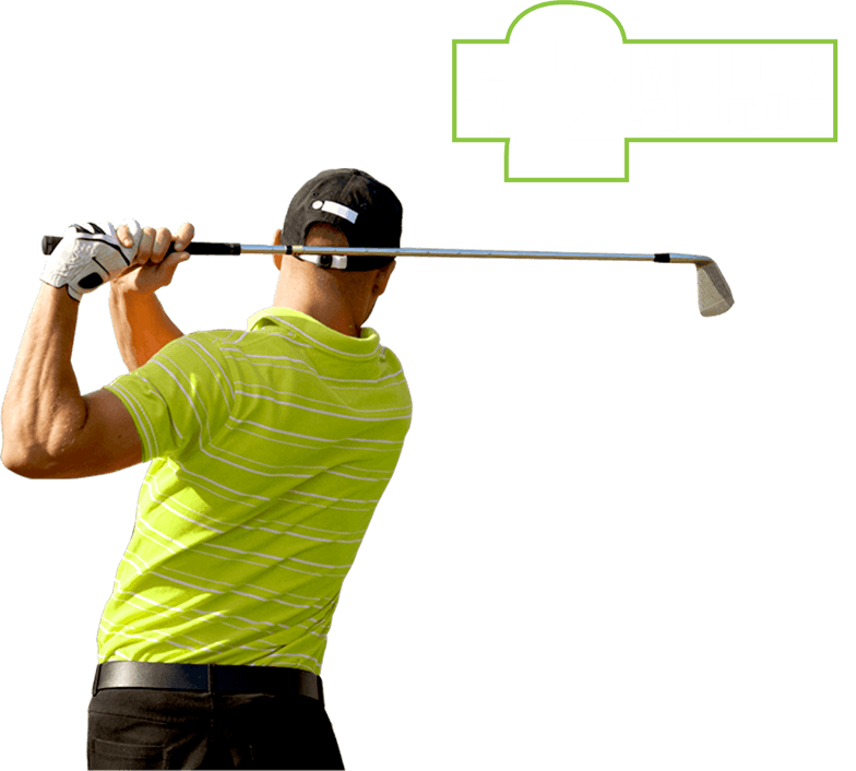 Golfer Logo - $2 MILLION SHOOTOUT – Par 3 for Charity - Profixa