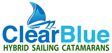Catamaran Logo - ClearBlue 52 Hybrid Sailing Catamarans | Angelpreneurventures
