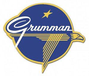 Grumman Logo - Details about Grumman Logo Plasma Metal Sign - Hand Made in the USA with  American Steel