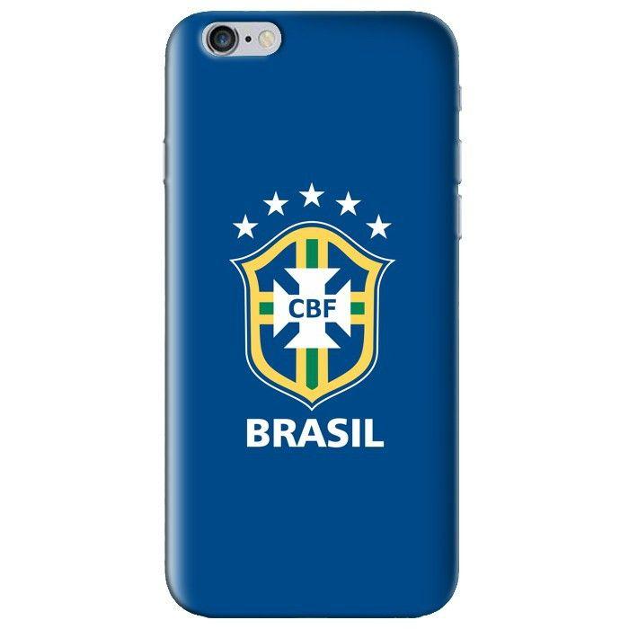 Celular Logo - Capinha Celular CBF Oficial Licenciada Logo Fundo Azul