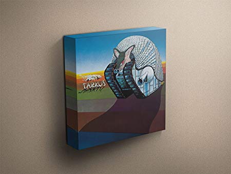 Tarkus Logo - Emerson Lake & Palmer Tarkus Deluxe Cover Art Stretched & Mounted ...
