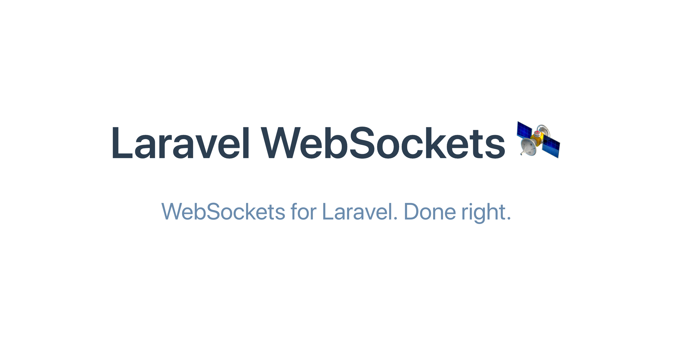 WebSocket Logo - Laravel WebSockets Package Released - Laravel News