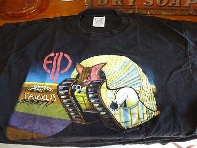 Tarkus Logo - VINTAGE ELP EMERSON Lake & Palmer TARKUS World Tour 1996 Logo T-Shirt