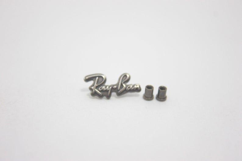 Rayban Logo - Replacement Rayban logo and Icon temple carbon hollow nut screws 8307 8317 8301