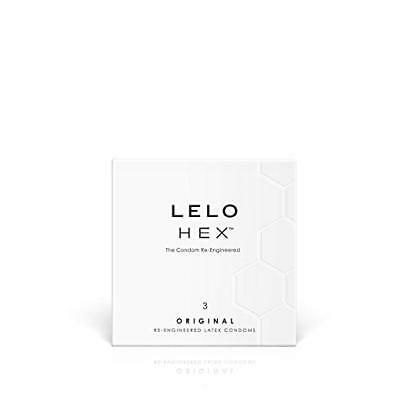 Lelo Logo - Lelo Hex Re-Engineered Condom Luxury Unique Hexagonal Structure Original  4/2021 7350075022470 | eBay