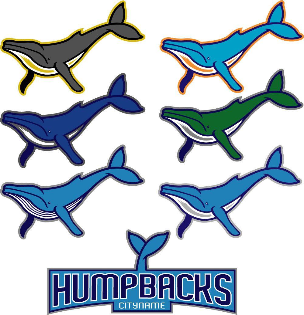 Humpback Logo - Humpback Whale logo Creamer's Sports Logos