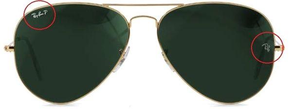 Rayban Logo - Is the ray ban etched logo (RB) on front or at the back of the lens ...