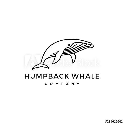 Humpback Logo - humpback whale logo icon vector illustration - Buy this stock vector ...