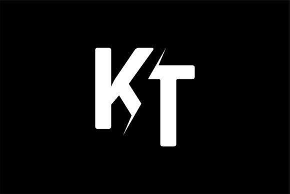 KT Logo - Monogram KT Logo Design