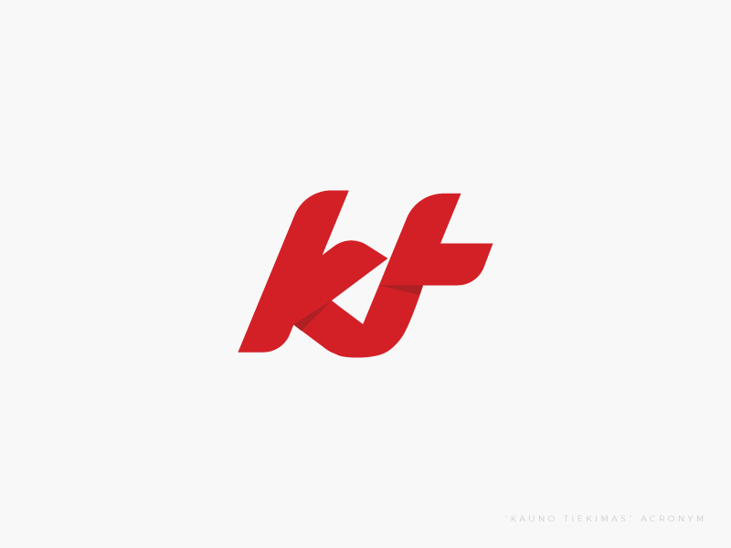 KT Logo - K T logo by ieva. on Dribbble