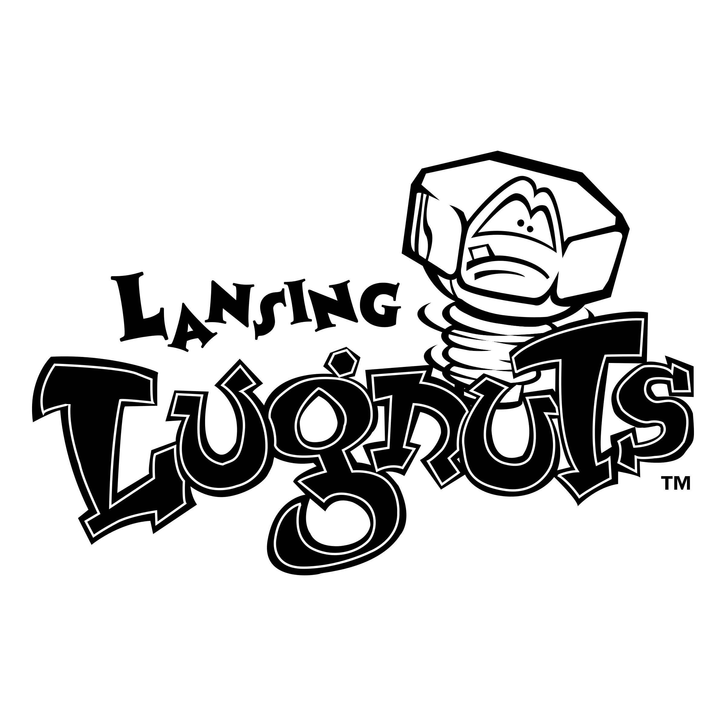 Lugnuts Logo - Lansing Lugnuts Logo PNG Transparent & SVG Vector - Freebie Supply