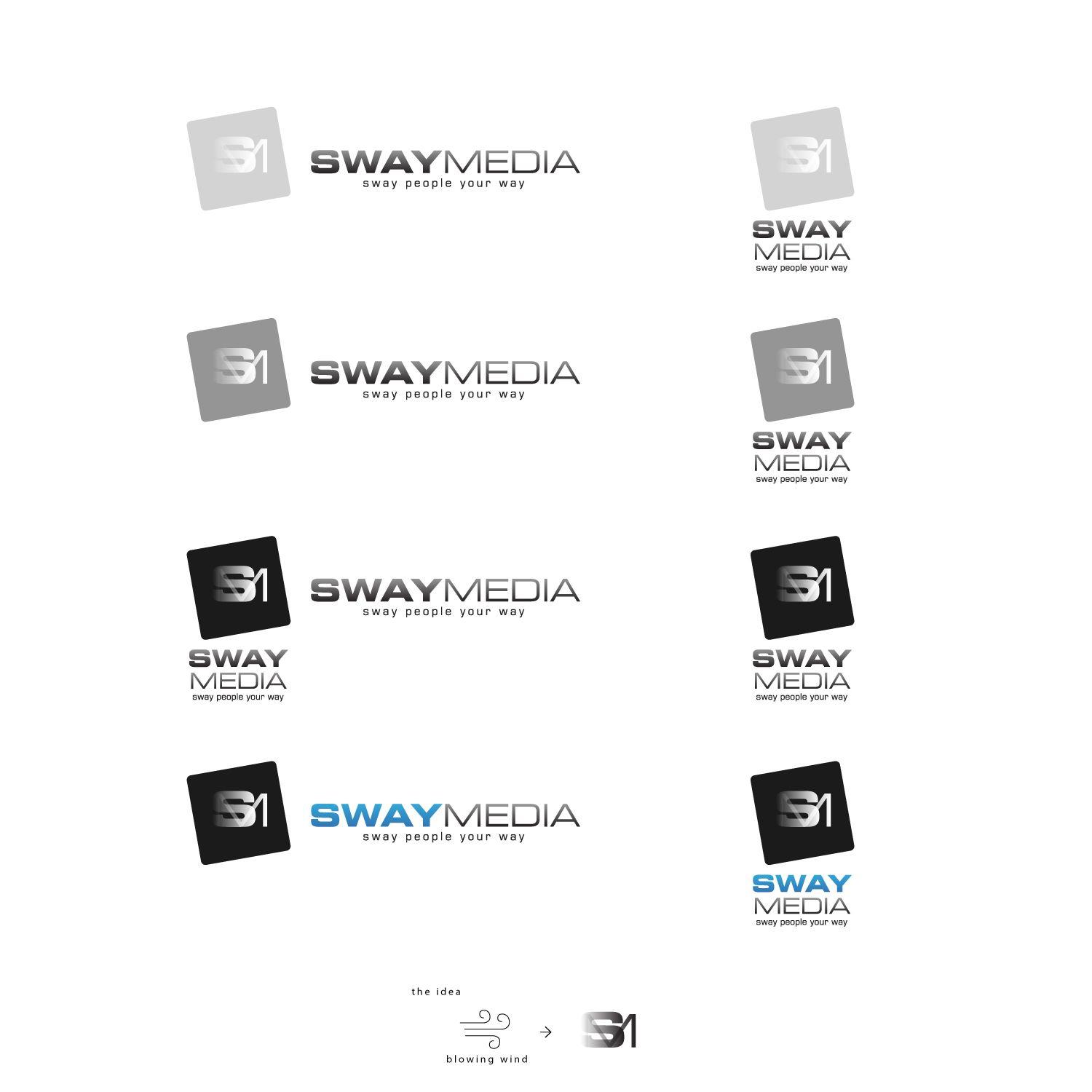 Sway Logo - Modern, Playful, Business Logo Design for Sway Media by JCC. Design
