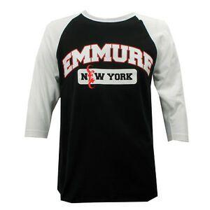 Emmure Logo - Details about Authentic EMMURE Band N.Y. New York Logo Raglan Baseball  T-Shirt S M L XL NEW