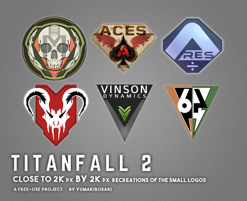 Titanfall Logo - Titanfall 2 Faction Logos Remakes by YumaKirosaki on DeviantArt