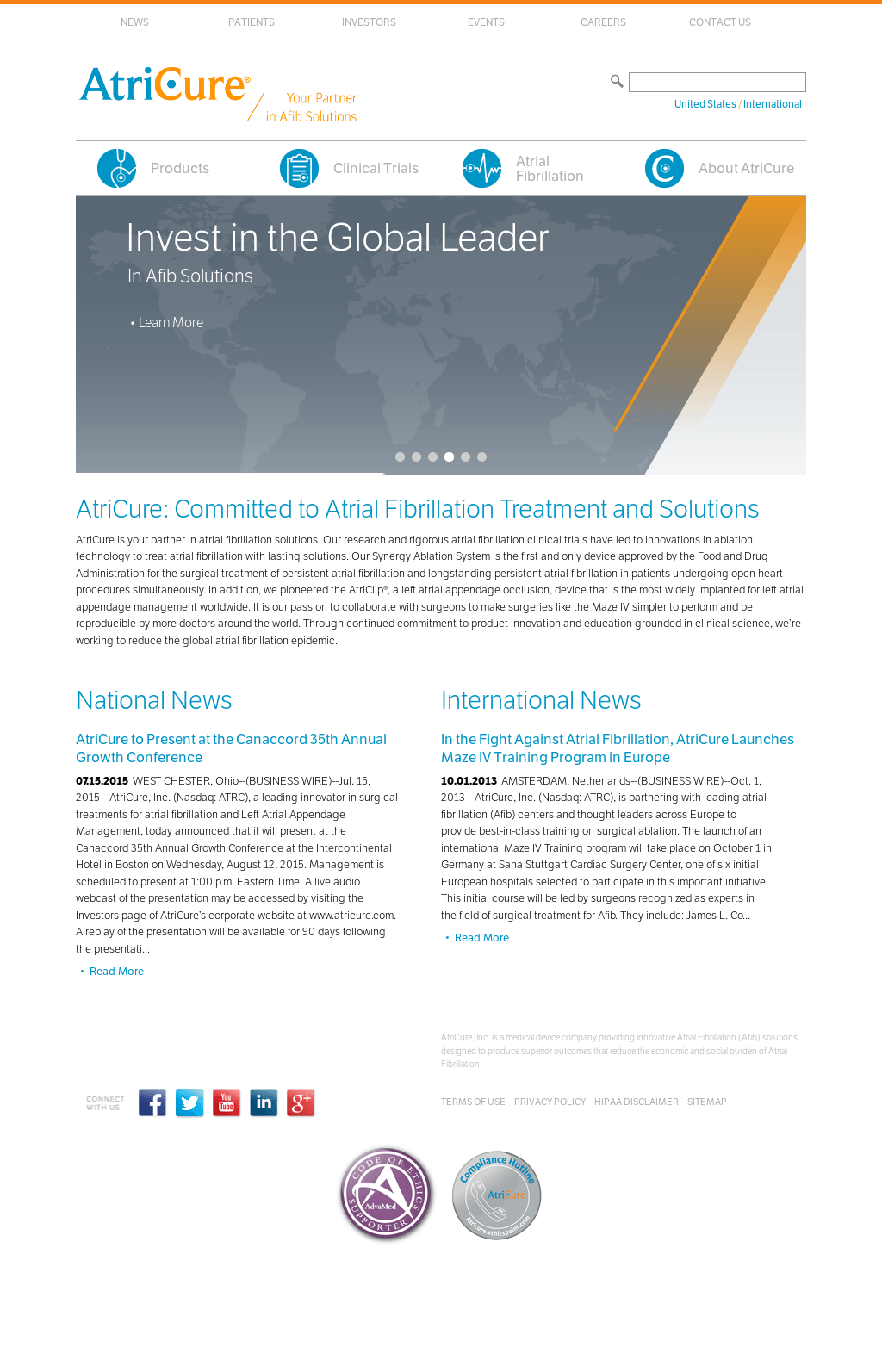 AtriCure Logo - AtriCure Competitors, Revenue and Employees - Owler Company Profile