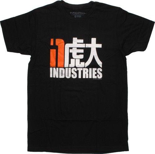 Titanfall Logo - Titanfall Kodi Industries Logo T-Shirt