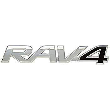 RAV4 Logo - Toyota Genuine Accessories (75431-42030) RAV4 Door Emblem