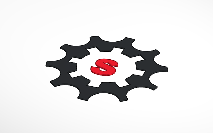 Sprocket Logo - 3D design Team Sprocket LOGO | Tinkercad