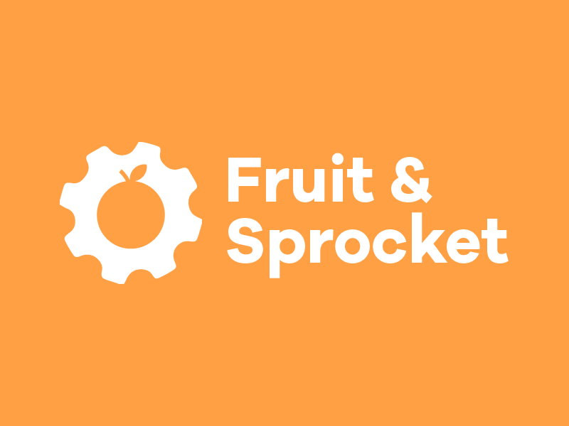 Sprocket Logo - Fruit & Sprocket Logo by Sam Sturtevant on Dribbble