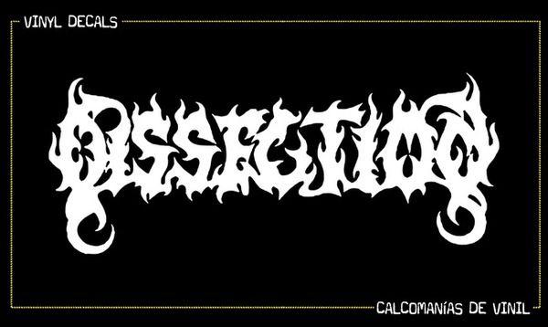 Dissection Logo - Dissection - Logo 6x2.5