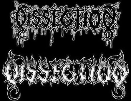 Dissection Logo - Dissection Swedish melodic BM. \m/ What I listen to \m