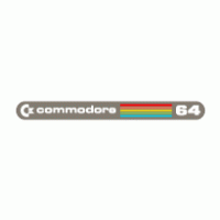 C64 Logo - Commodore 64 | Brands of the World™ | Download vector logos and ...