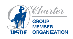 USDF Logo - Our History - Nebraska Dressage Association
