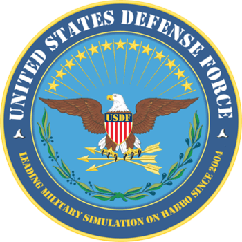 USDF Logo - USDF States Defense Force. Defense Security Co Operation