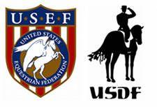 USDF Logo - USEF & USDF EquiTest iPhone Apps from iTunes | The Equinest