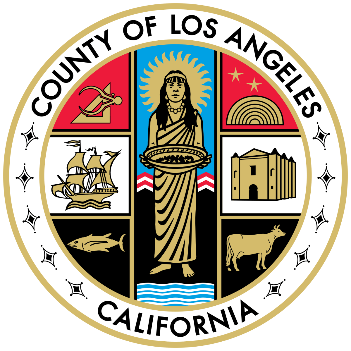 County Logo - Seal of Los Angeles County, California