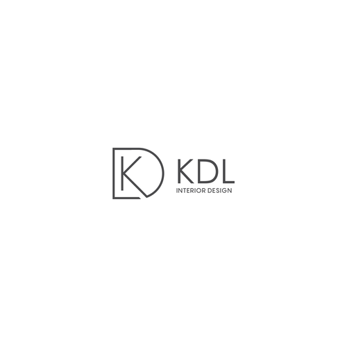 KDL Logo - Chic Interior Design Firm Logo. Logo design contest