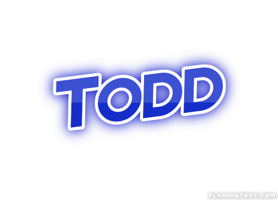 Todd Logo - United States of America Logo. Free Logo Design Tool from Flaming Text