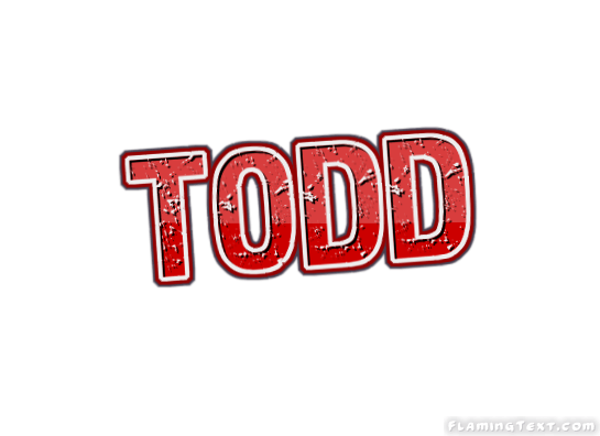 Todd Logo - Todd Logo. Free Name Design Tool from Flaming Text