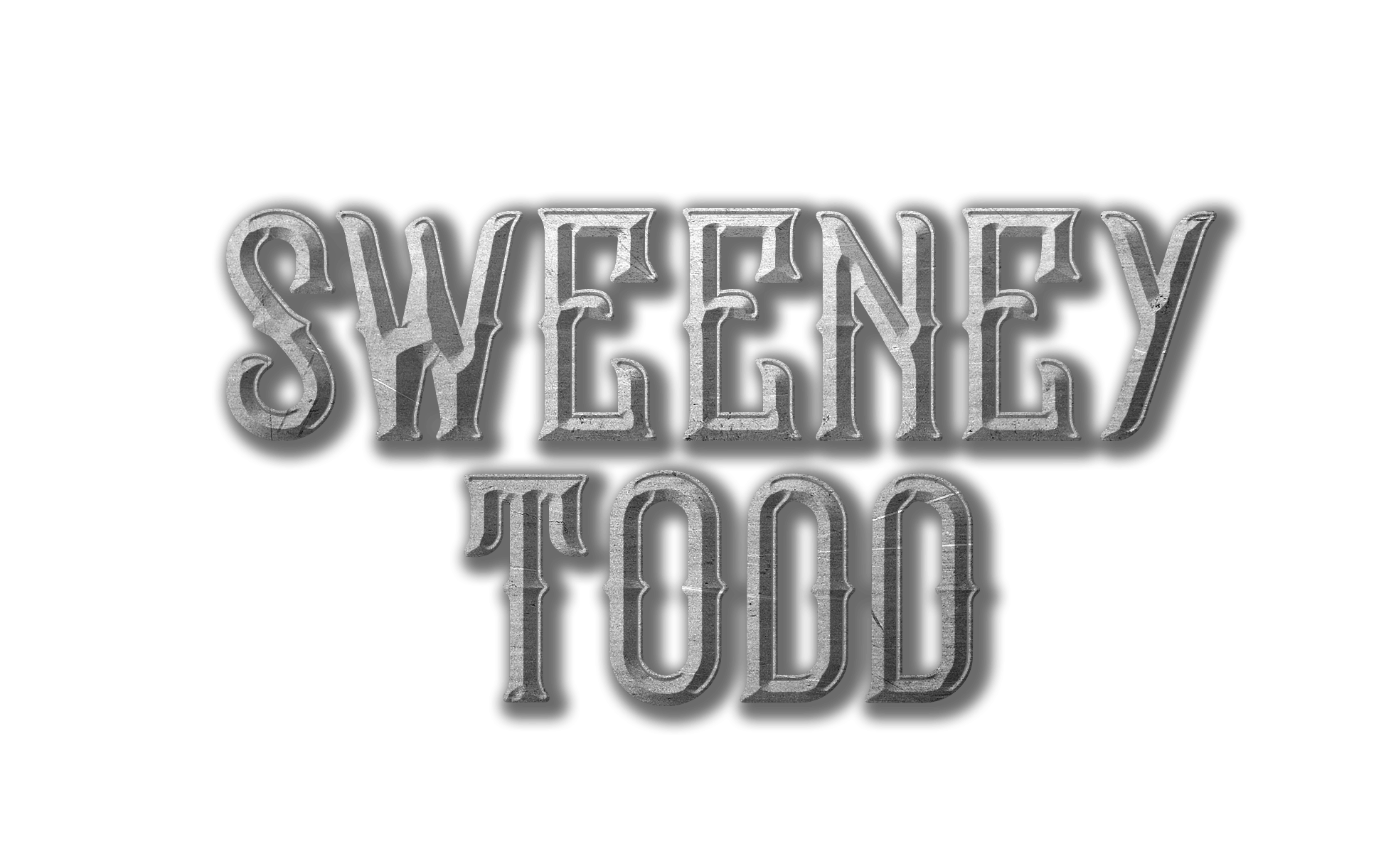Todd Logo - Sweeney Todd Logo-BW - Hillbarn Theatre