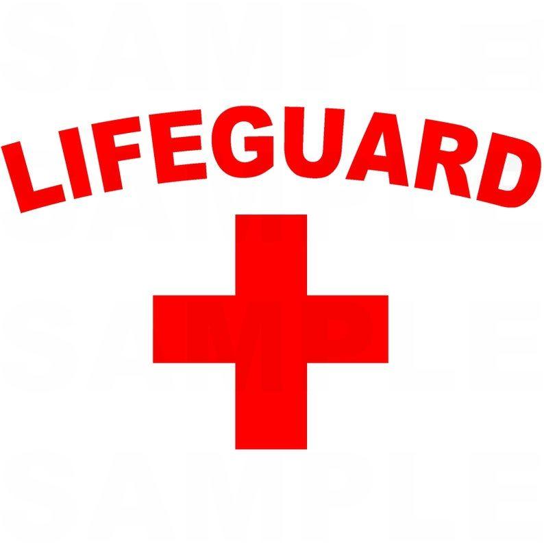Lifeguard Logo - LIFEGUARD LOGO t-shirt fabric iron on transfer for light colored items only