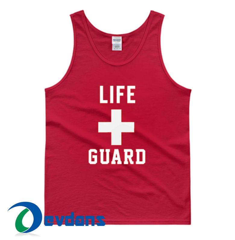 Lifeguard Logo - Lifeguard Logo Tank Top Men And Women Size S to 3XL