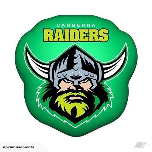 NRL Logo - Canberra Raiders NRL Logo Shape Cushion Pillow